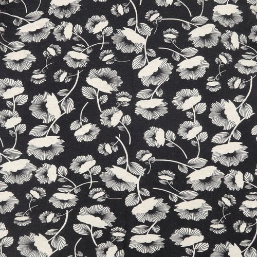 F&F Womens Black Floral  Pullover Jumper Size 18