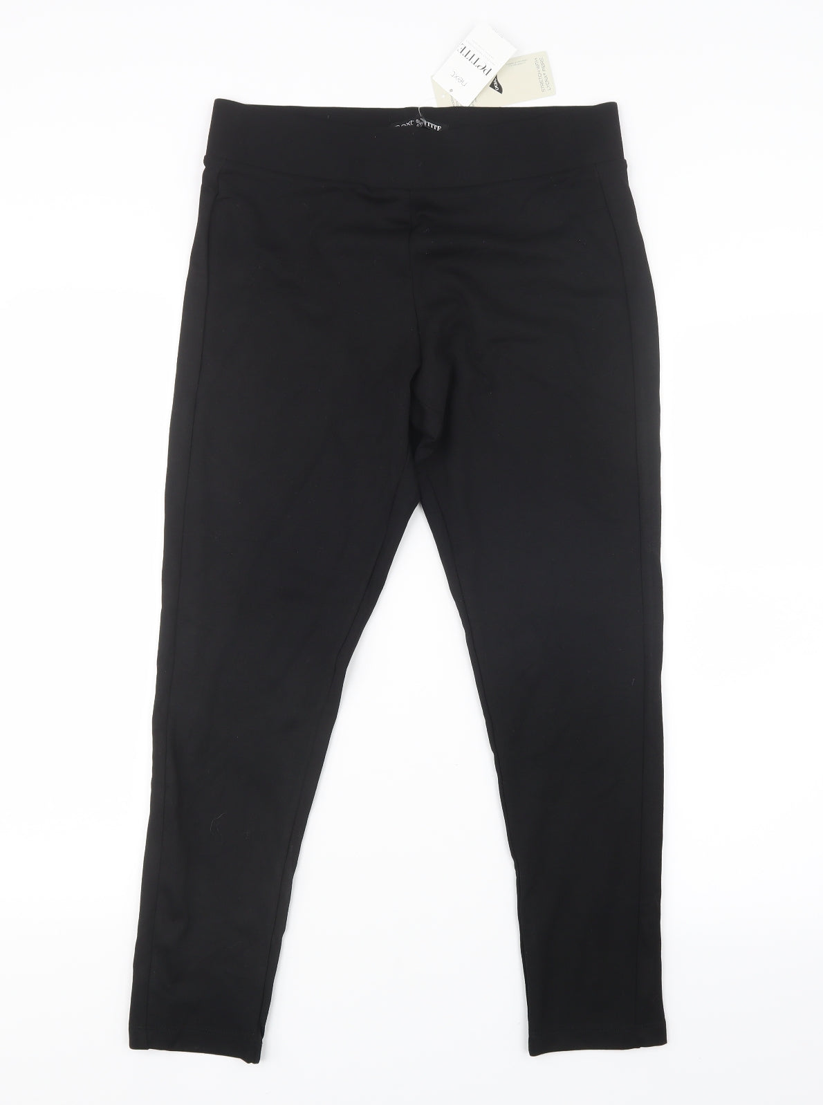 NEXT Womens Black   Capri Leggings Size 14 L25.5 in