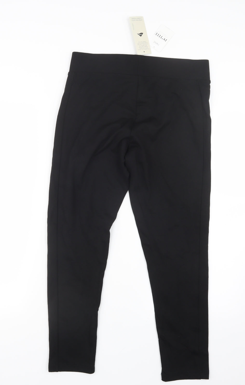 NEXT Womens Black   Capri Leggings Size 14 L25.5 in