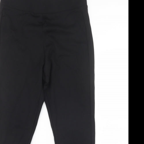NEXT Womens Black   Capri Leggings Size 14 L25.5 in