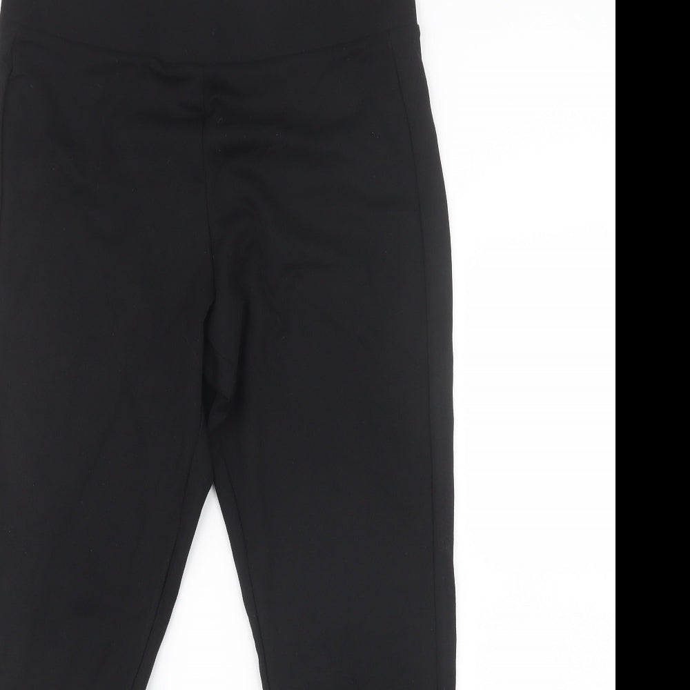 NEXT Womens Black   Capri Leggings Size 14 L25.5 in