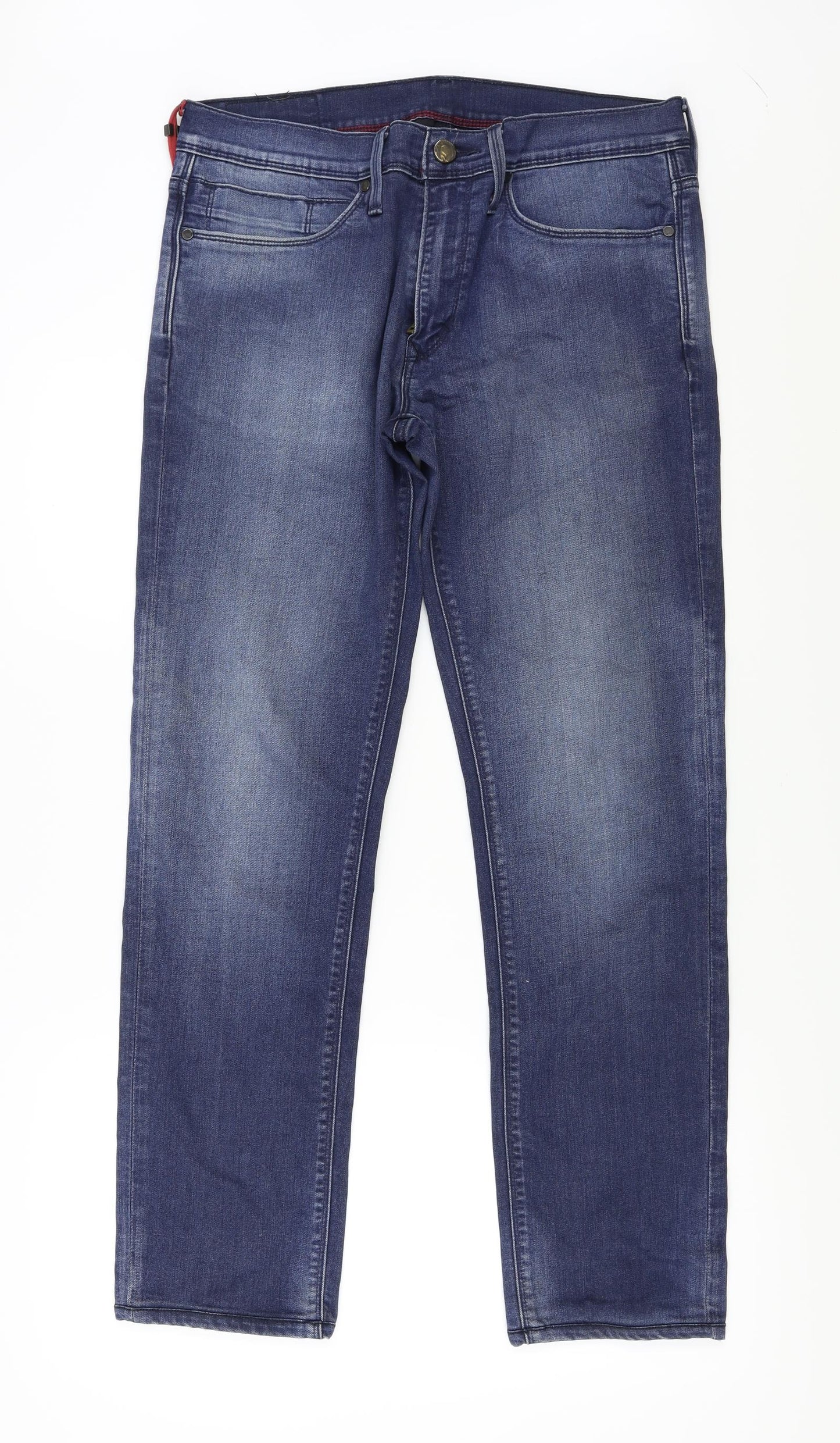 LEVIS   Mens Blue   Straight Jeans Size 34 in L28 in
