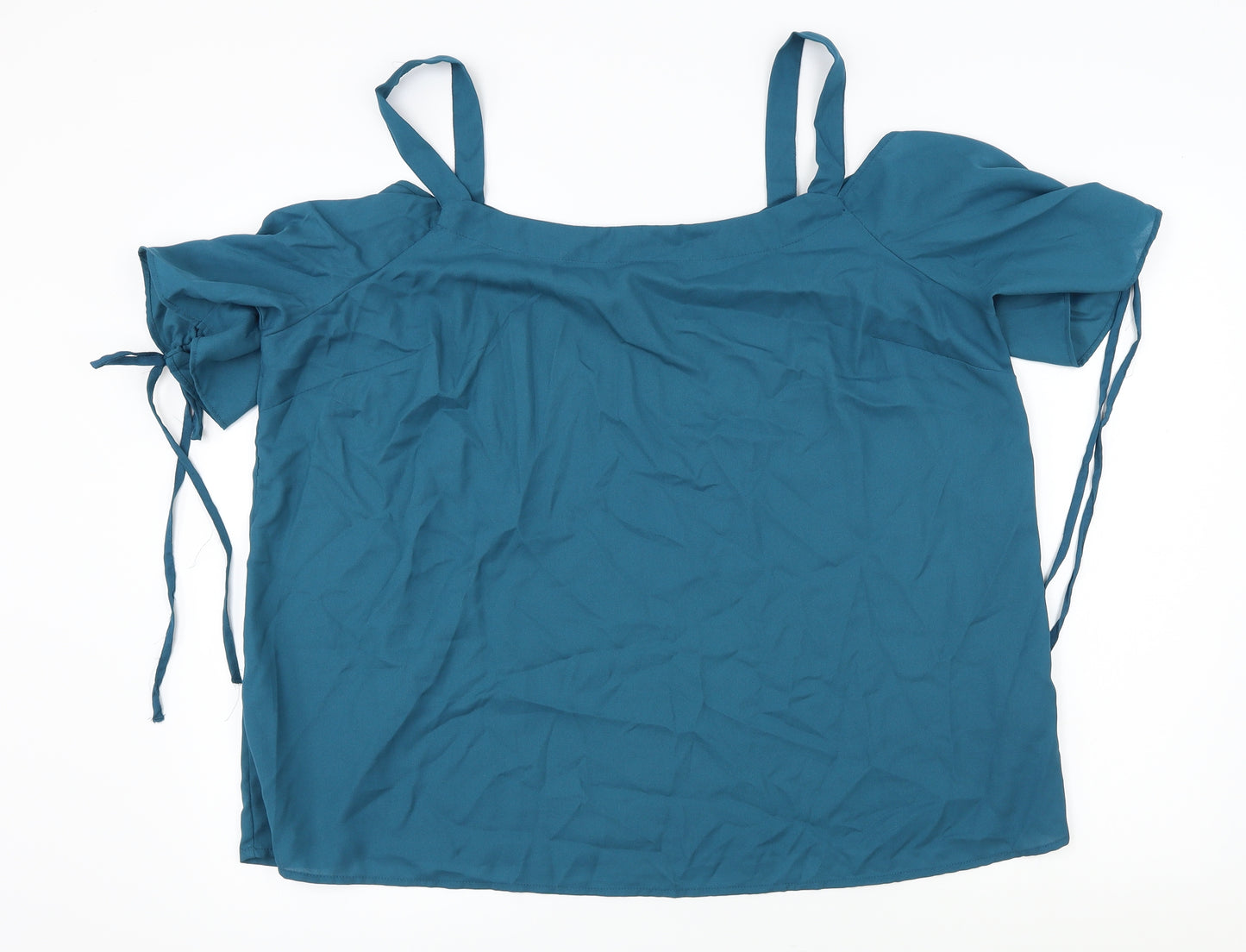 Simply Be  Womens Green   Basic Blouse Size 22