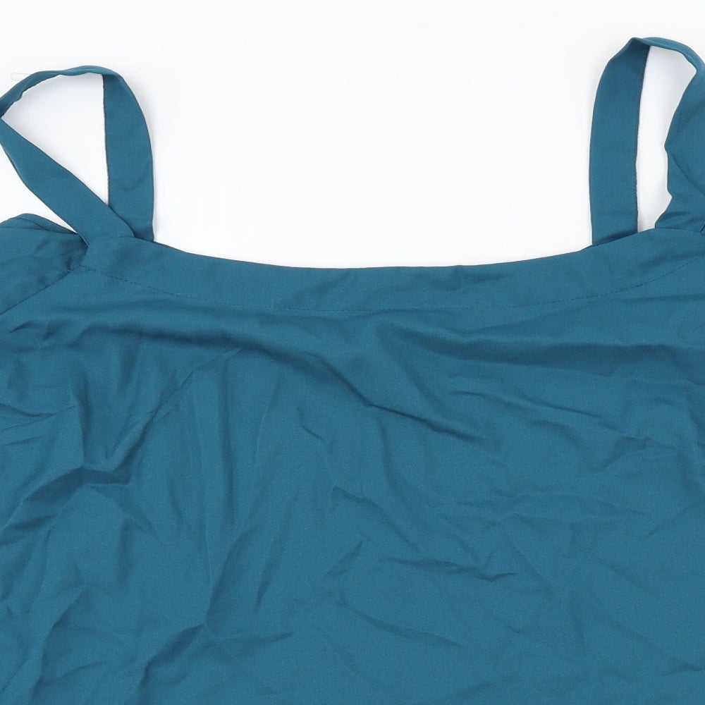 Simply Be  Womens Green   Basic Blouse Size 22