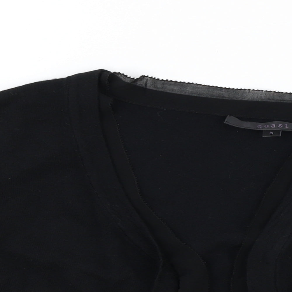 Coast  Womens Black   Cardigan Jumper Size S