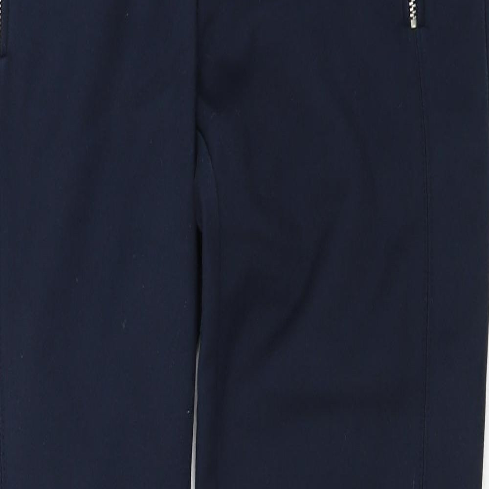 Zara  Womens Blue   Trousers  Size M L25 in