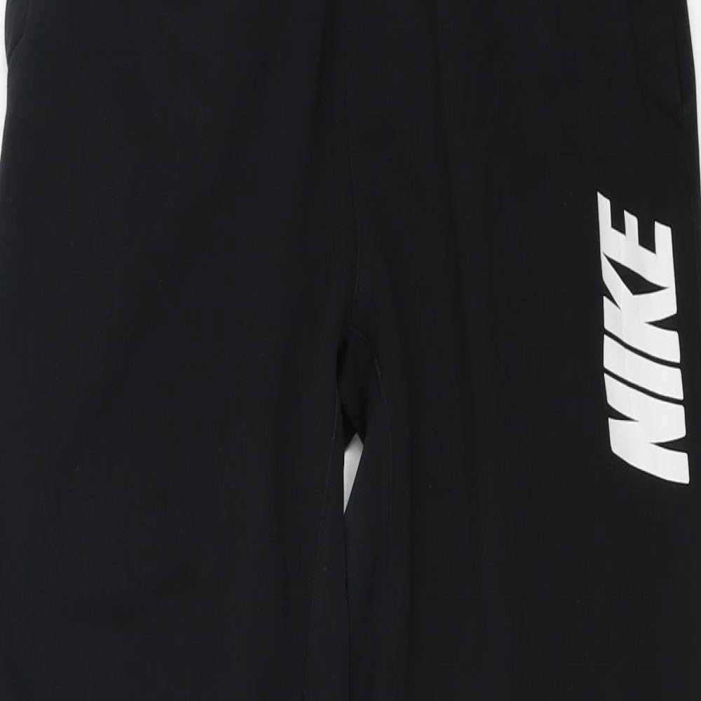 Nike  Boys Black   Sweatpants Trousers Size XL