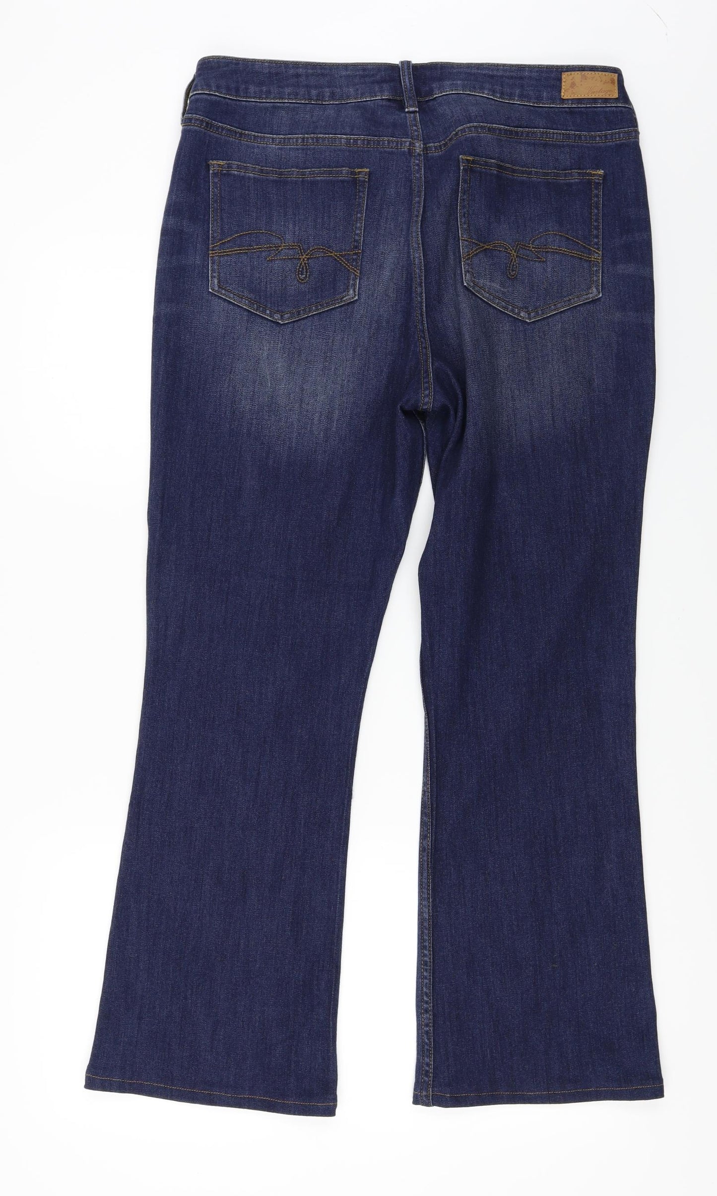F&F  Womens Blue   Straight Jeans Size 16 L26 in