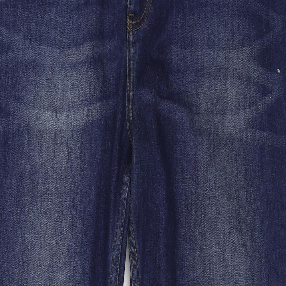 F&F  Womens Blue   Straight Jeans Size 16 L26 in