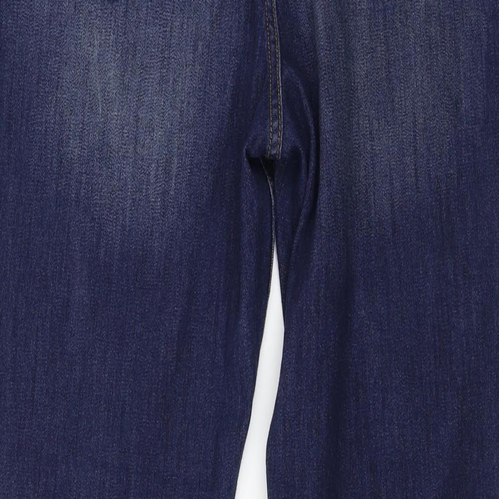 F&F  Womens Blue   Straight Jeans Size 16 L26 in