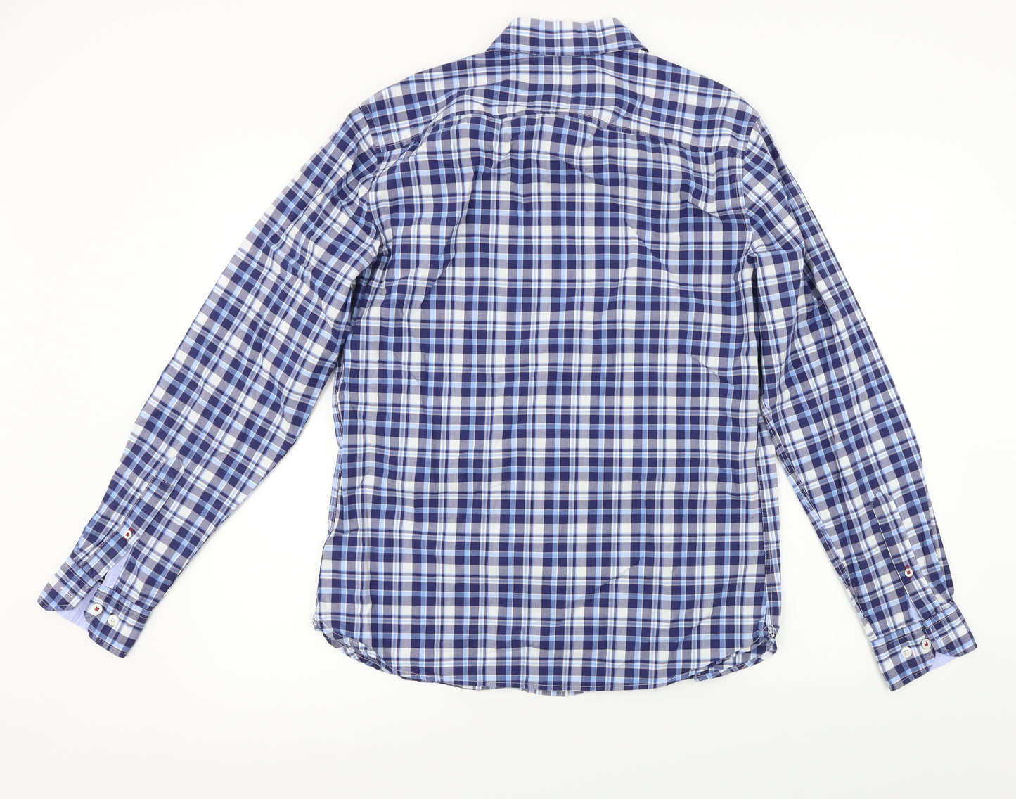 Crew Clothing company  Mens Blue Check   Button-Up Size S