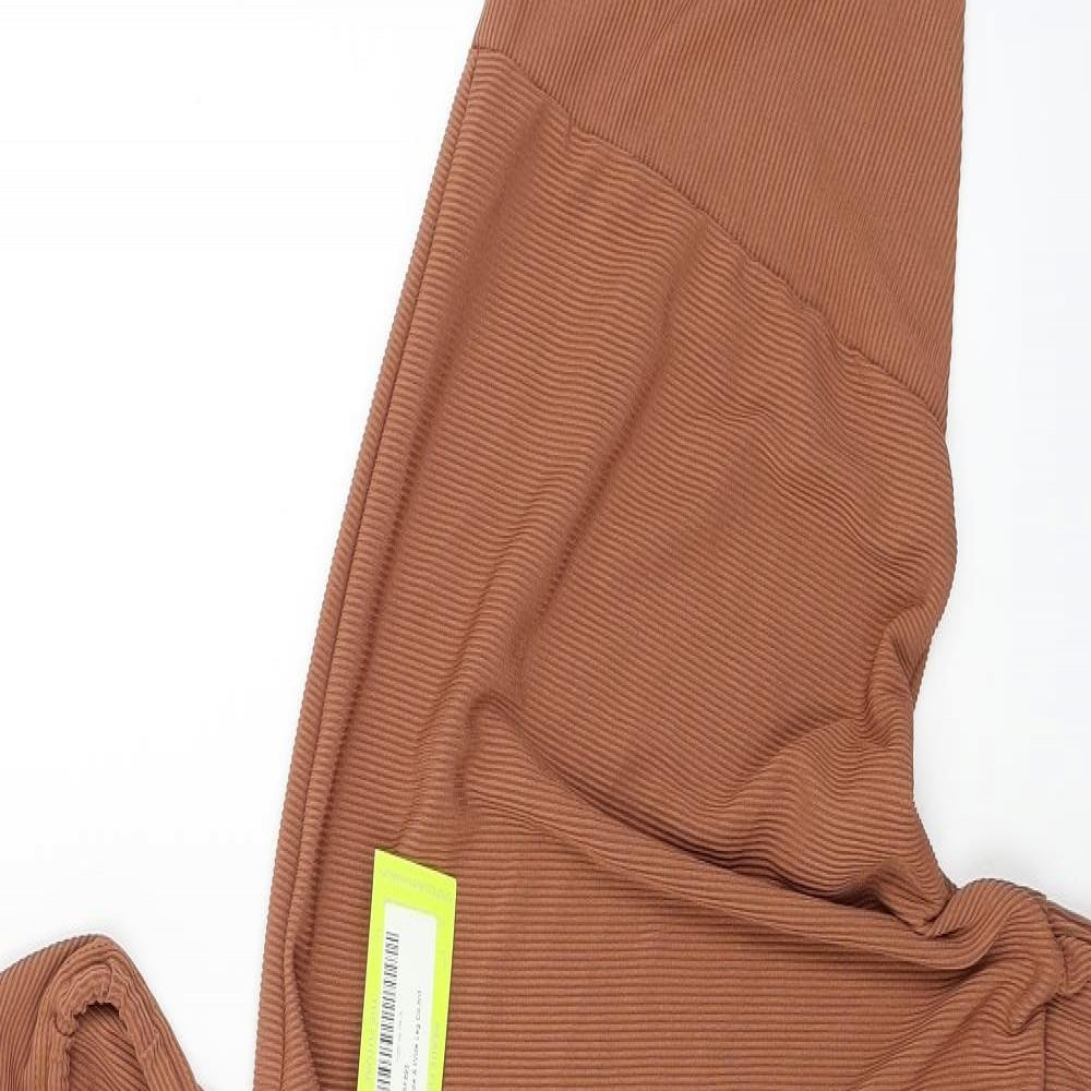 Boohoo  Womens Brown   Pullover Hoodie Size 10