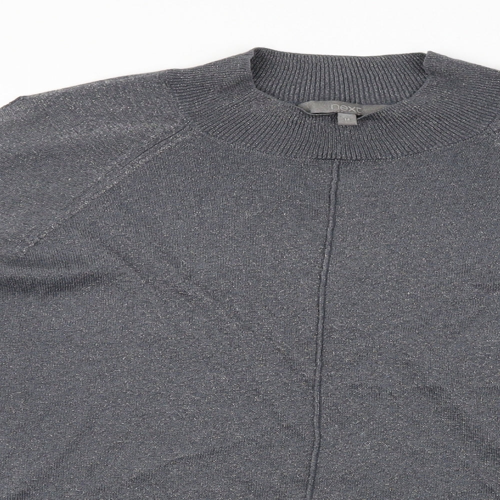 NEXT Womens Grey   Pullover Jumper Size 14