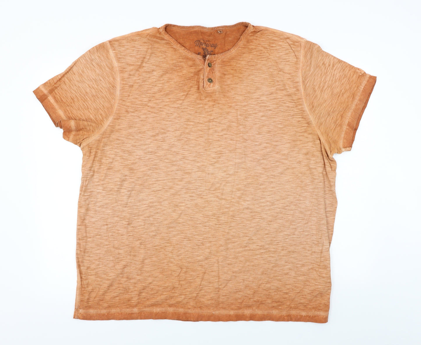 MANTARAY    Womens Orange   Basic T-Shirt Size XL