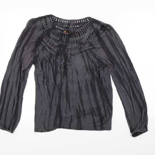 bekk q Womens Grey   Basic T-Shirt Size M