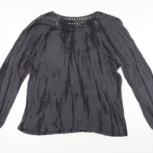 bekk q Womens Grey   Basic T-Shirt Size M