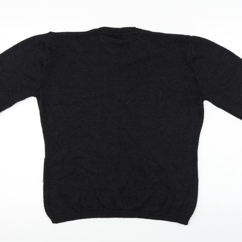 CAVIAR  Mens Black   Cardigan Jumper Size M