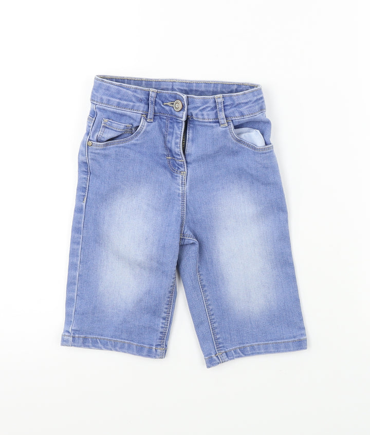 Nutmeg Girls Blue Straight Jeans Size 6-7 Years