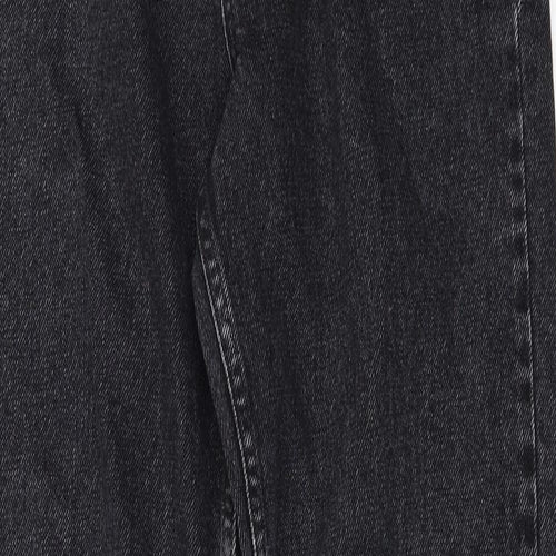 Preworn  Womens Black   Straight Jeans Size 10 L30 in