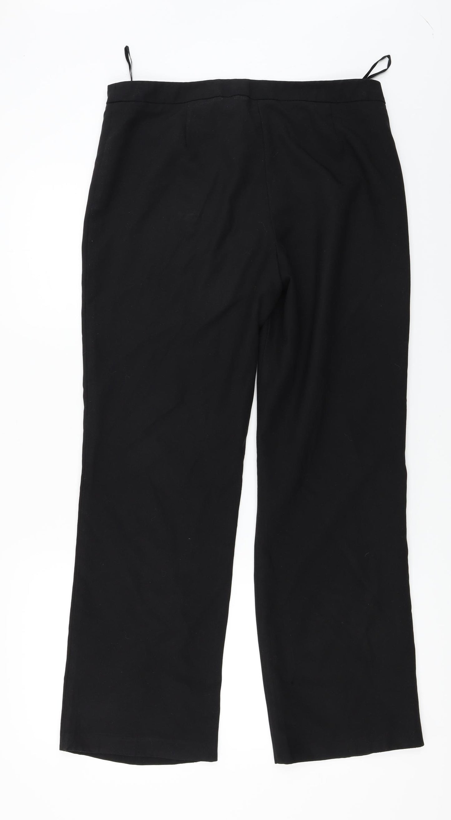 F&F  Womens Black   Trousers  Size 12 L25 in