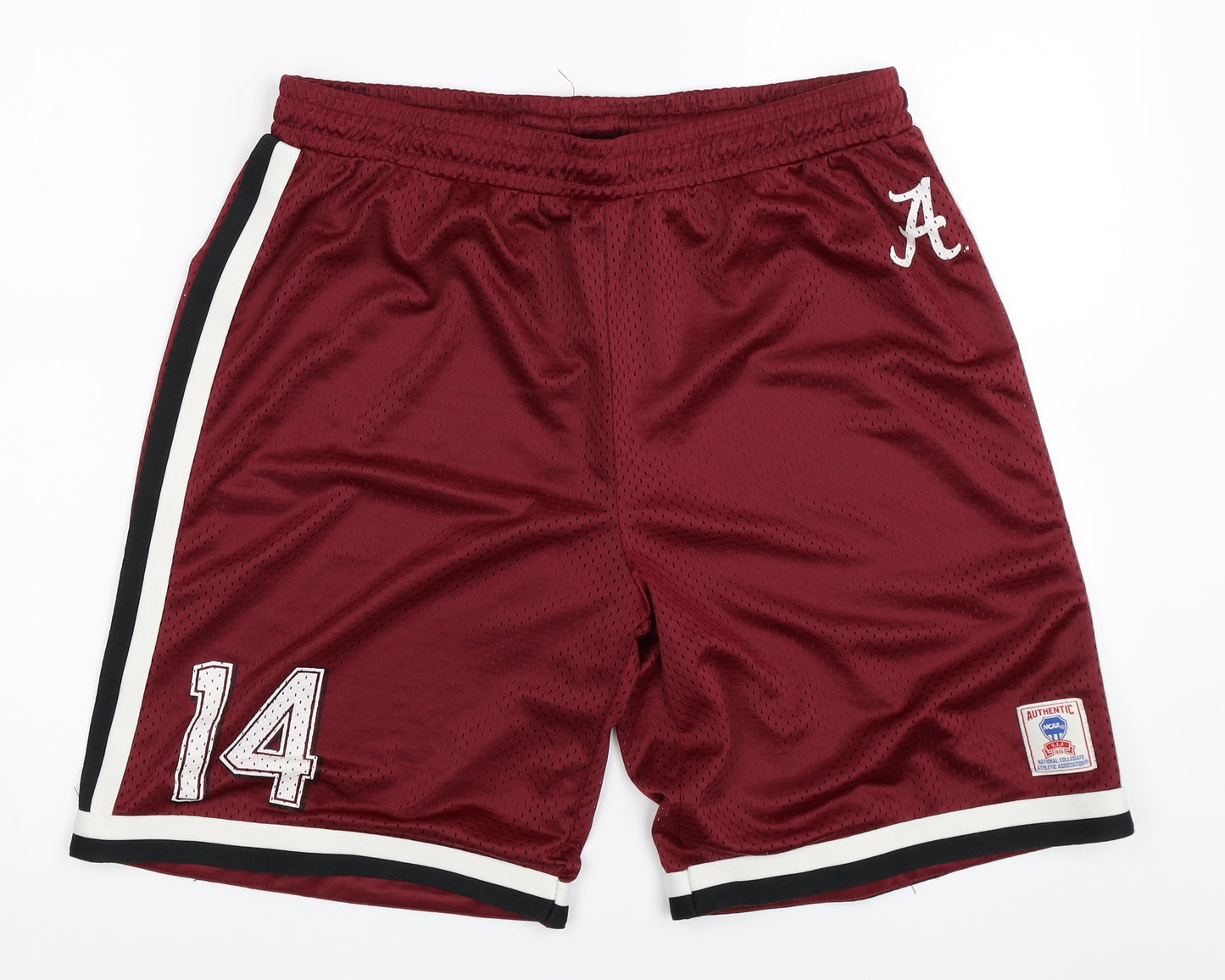 NCAA Womens Red   Sweat Shorts Size 14