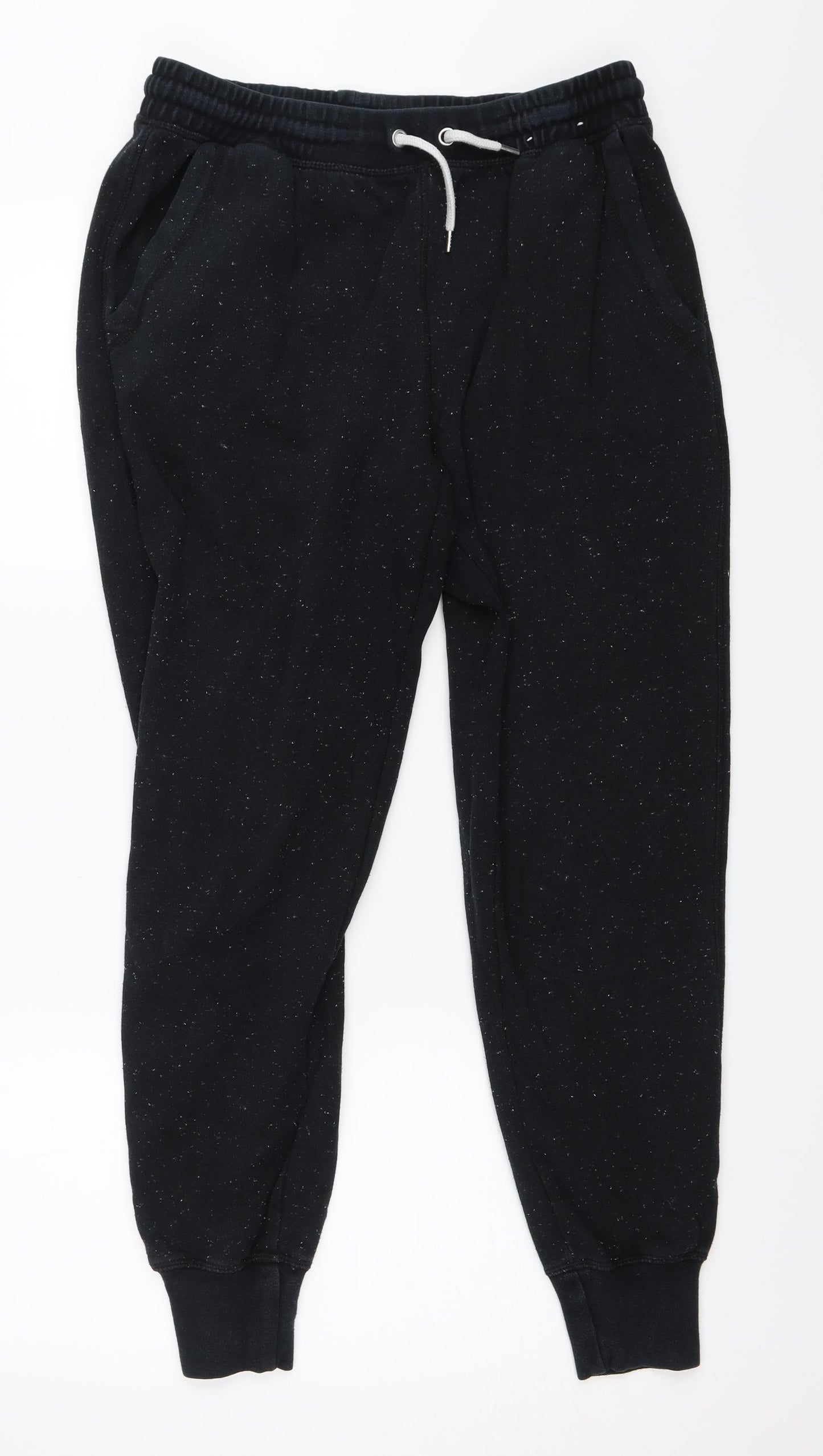 Topshop Womens Black   Jogger Trousers Size 12 L28 in