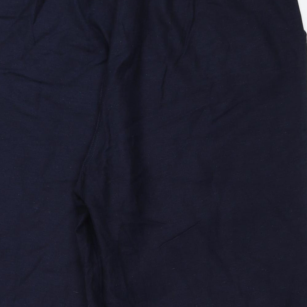 Anthology Womens Blue   Cropped Trousers Size 20