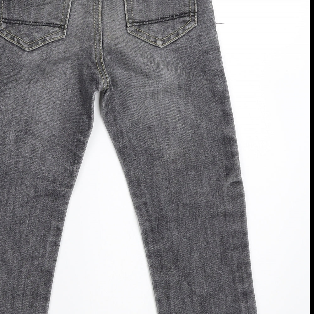 Primark Boys Grey  Denim Straight Jeans Size 3-4 Years
