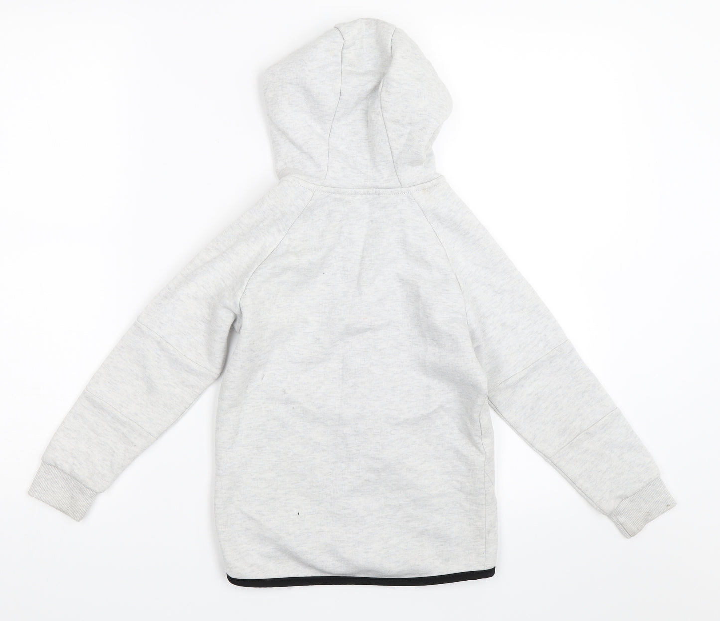 George Boys Grey   Full Zip Hoodie Size 6-7 Years