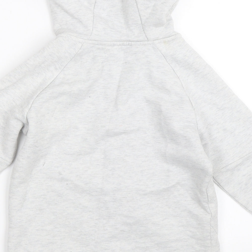George Boys Grey   Full Zip Hoodie Size 6-7 Years