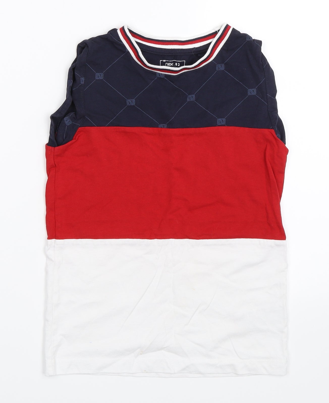 NEXT Boys Blue   Basic Tank Size 7 Years