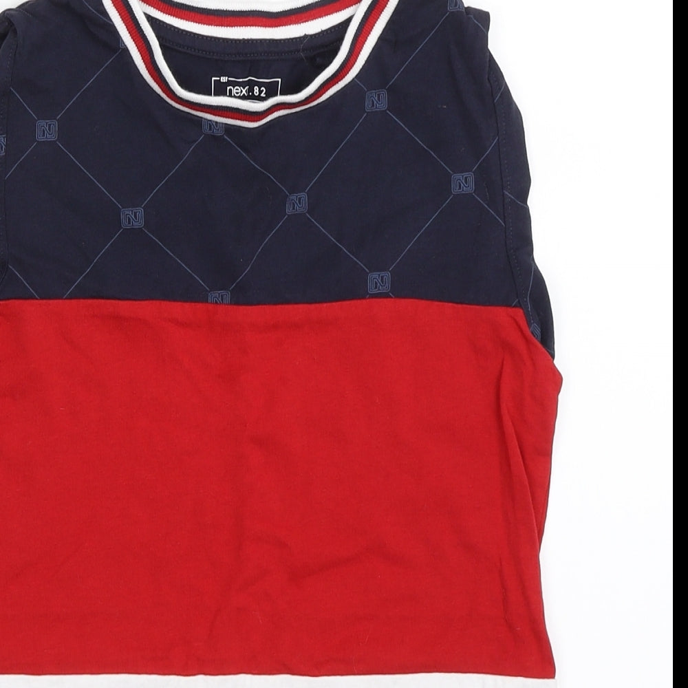 NEXT Boys Blue   Basic Tank Size 7 Years