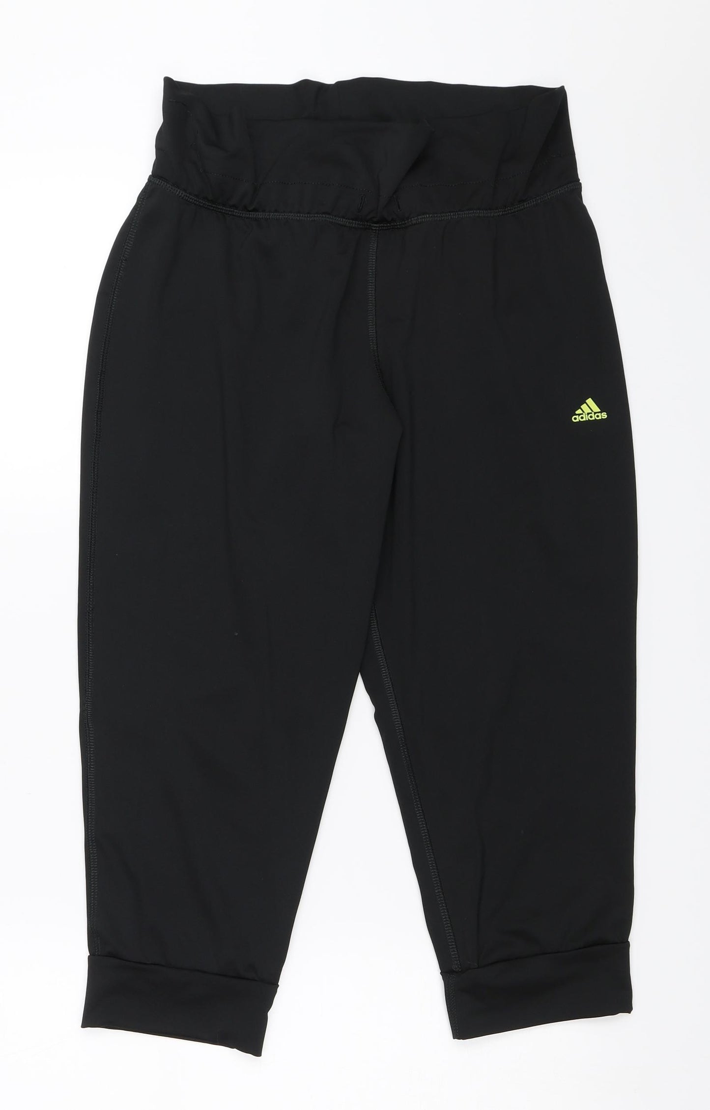 adidas Womens Black   Cropped Trousers Size XS L19 in