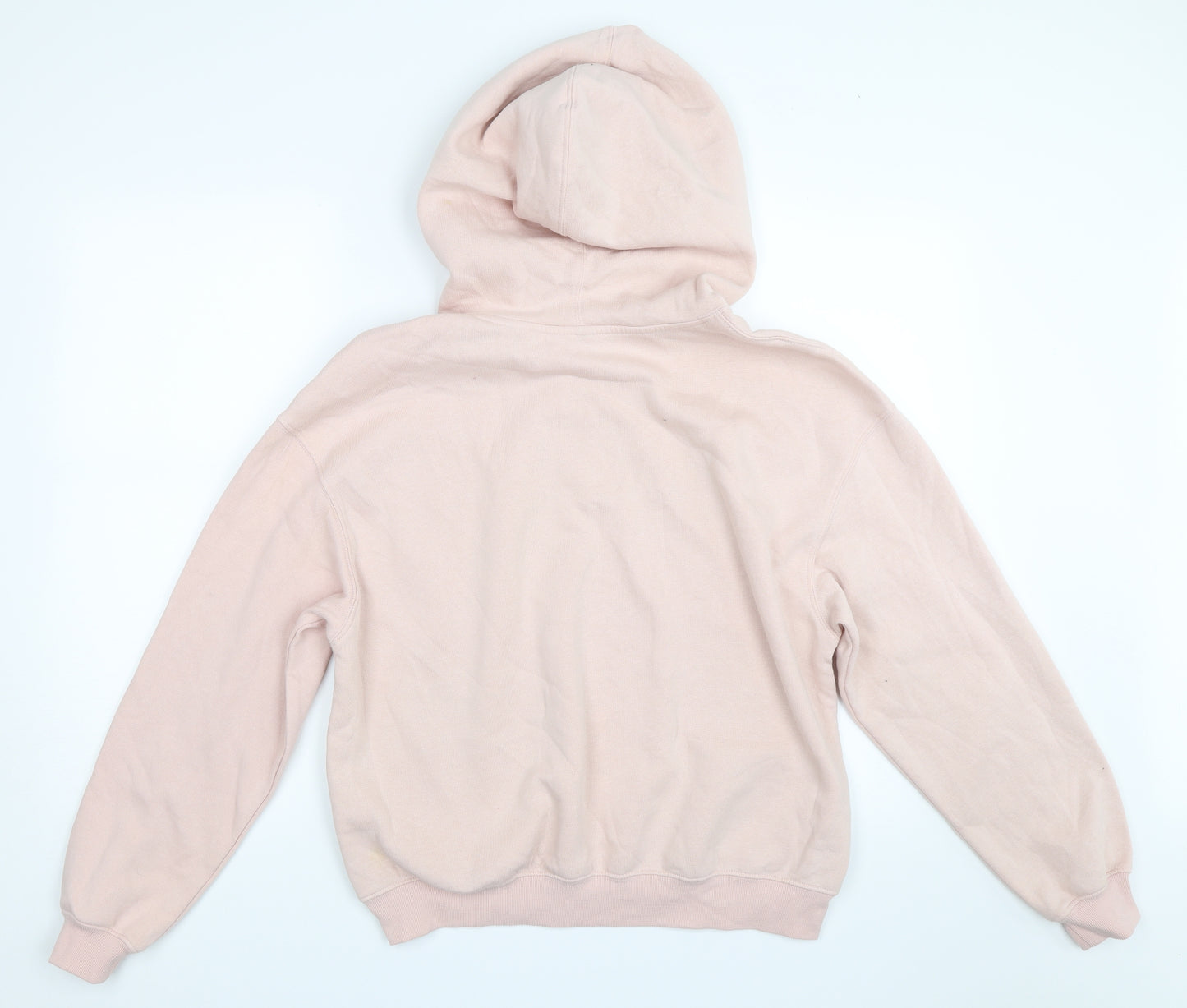 H&M Womens Pink   Pullover Hoodie Size L