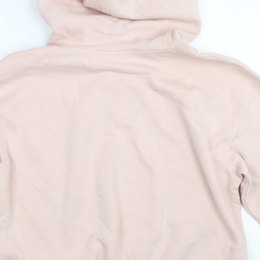 H&M Womens Pink   Pullover Hoodie Size L