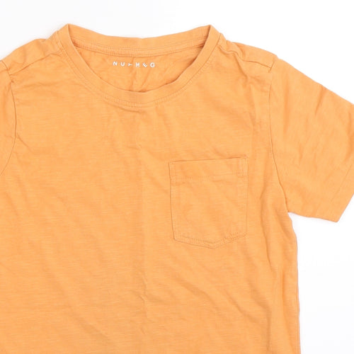 Nutmeg Boys Orange   Basic T-Shirt Size 8-9 Years