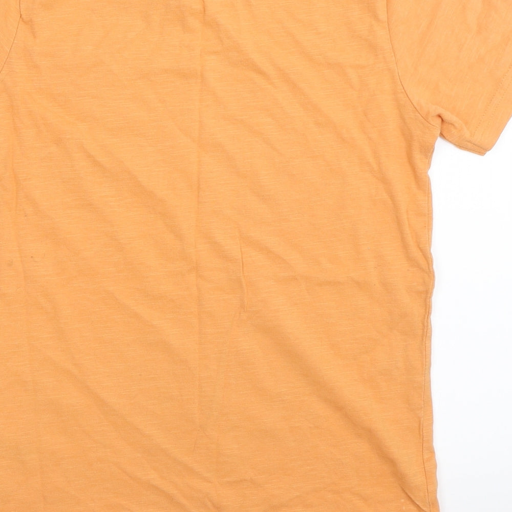 Nutmeg Boys Orange   Basic T-Shirt Size 8-9 Years