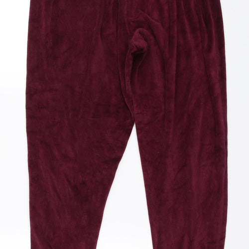 Primark Womens Purple   Jogger Trousers Size M L27 in - Harry Potter Gryffindor