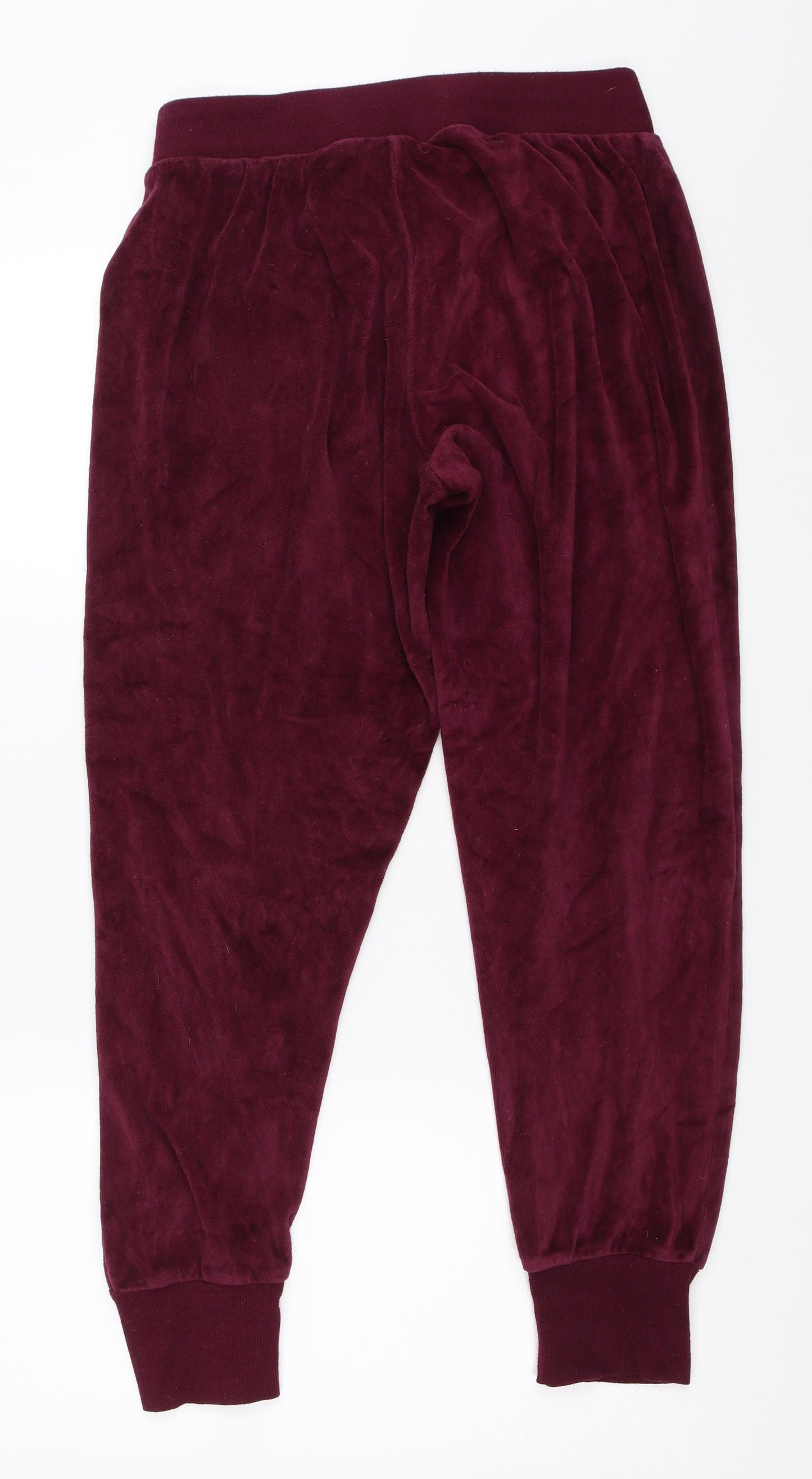 Primark Womens Purple   Jogger Trousers Size M L27 in - Harry Potter Gryffindor