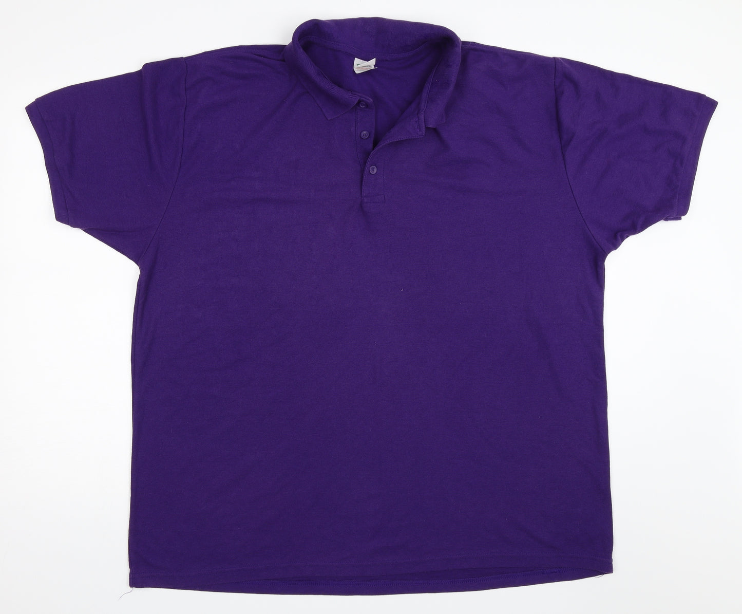 Fruit of the Loom Mens Purple    Polo Size 3XL
