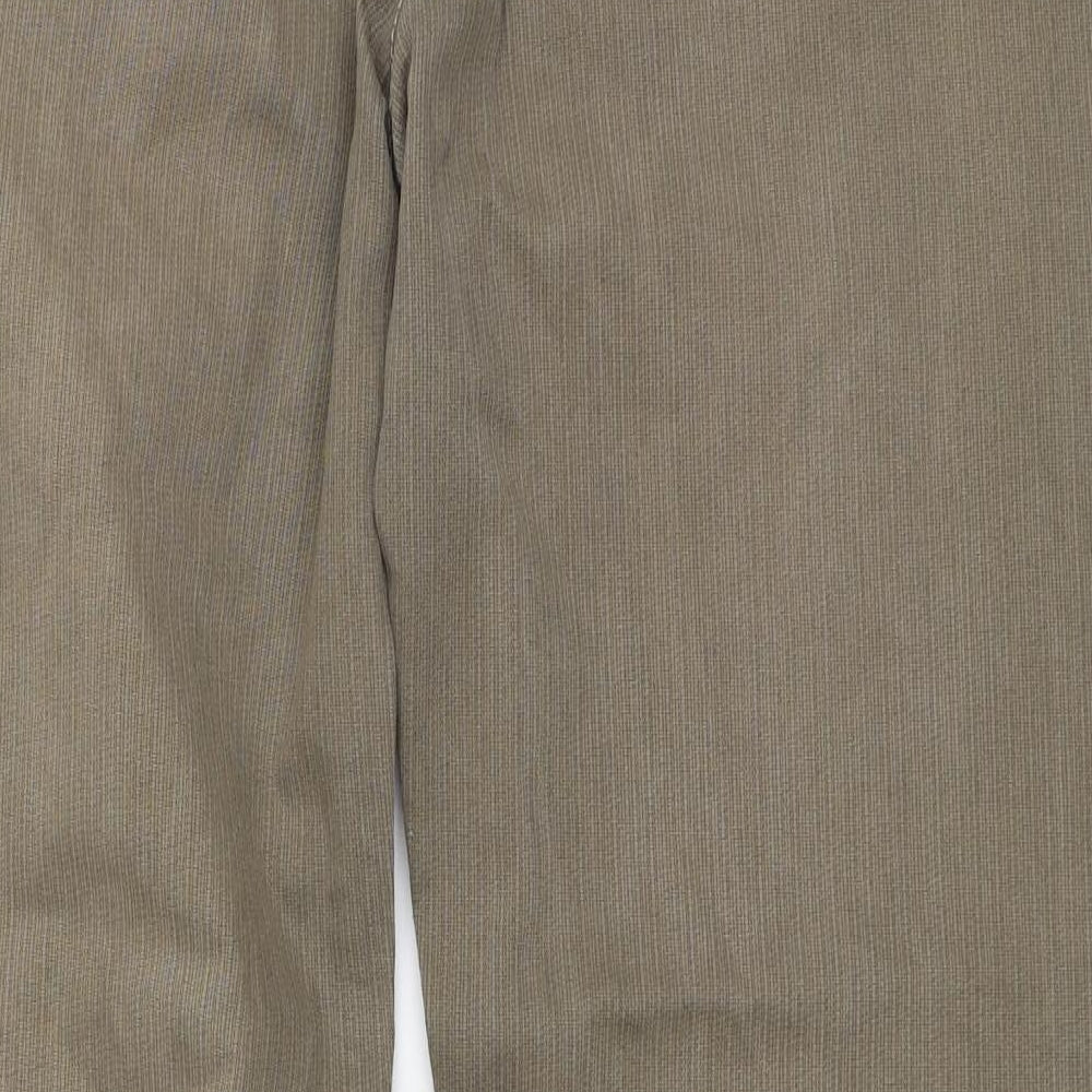 George Mens Green  Denim Straight Jeans Size 32 in L29 in