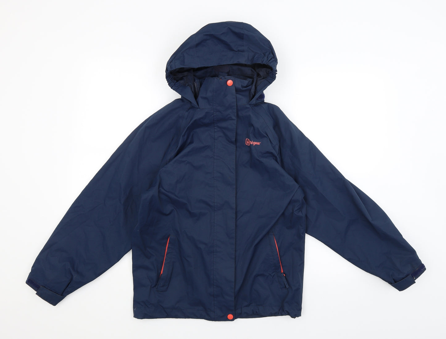 HighGear Boys Blue   Rain Coat Coat Size 11-12 Years