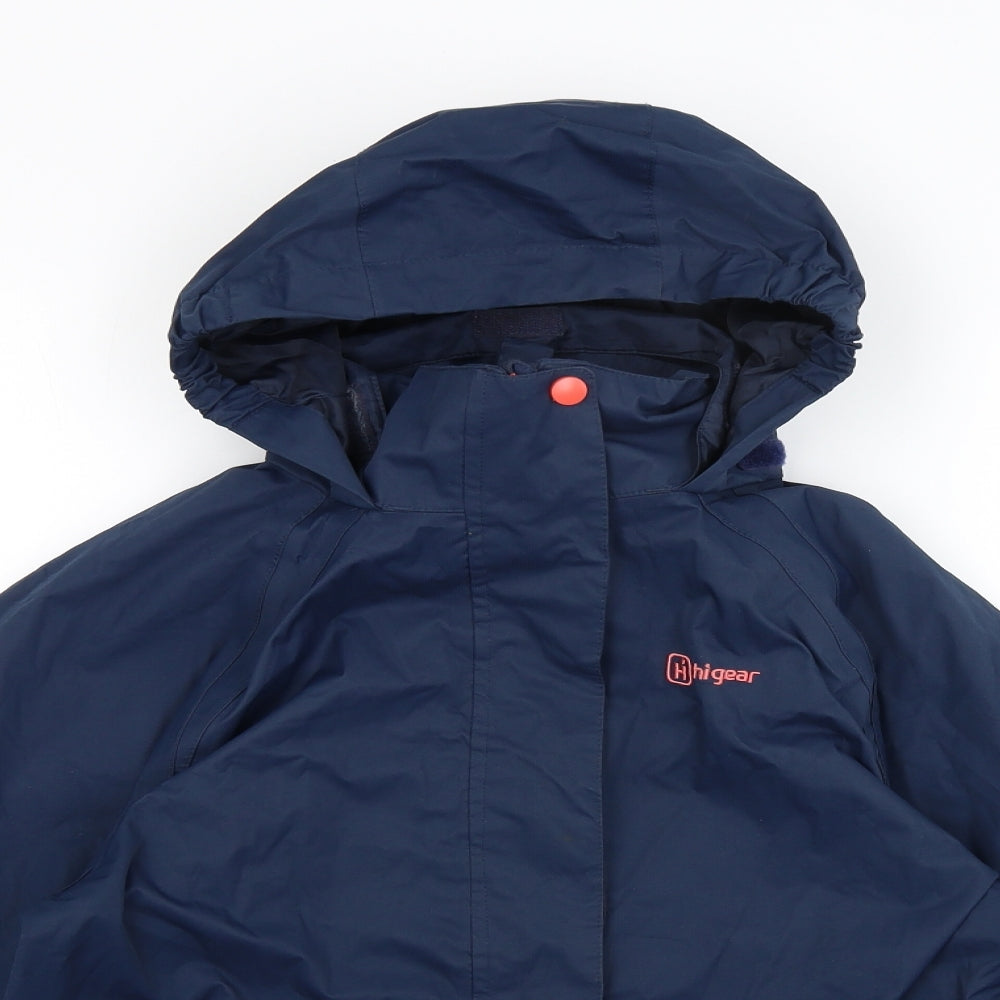 HighGear Boys Blue   Rain Coat Coat Size 11-12 Years