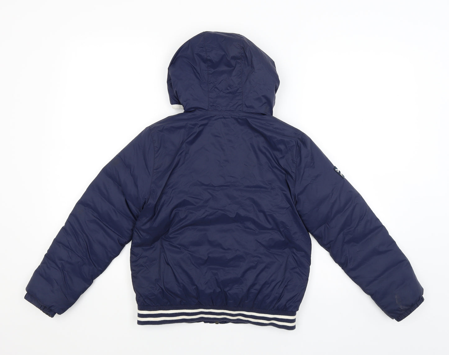 Hackett London Boys Blue   Parka Coat Size 9-10 Years