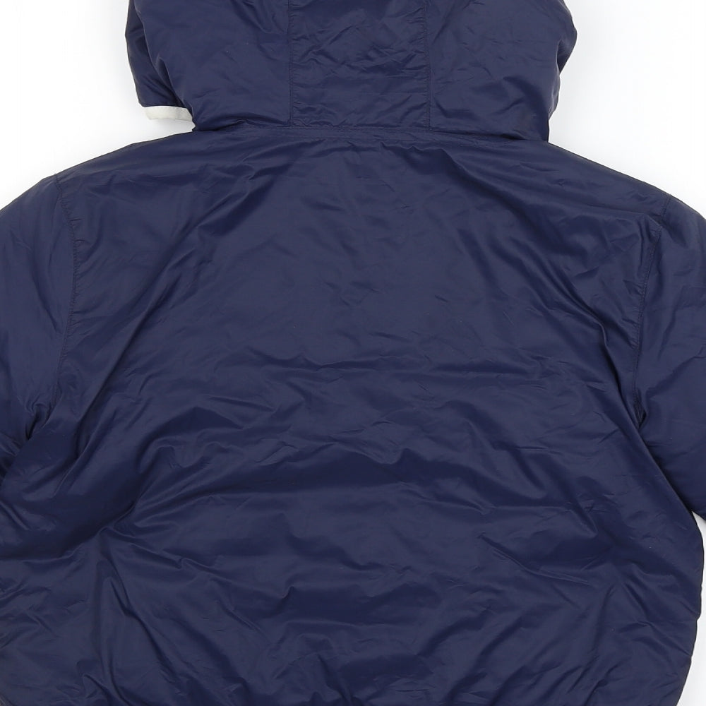 Hackett London Boys Blue   Parka Coat Size 9-10 Years