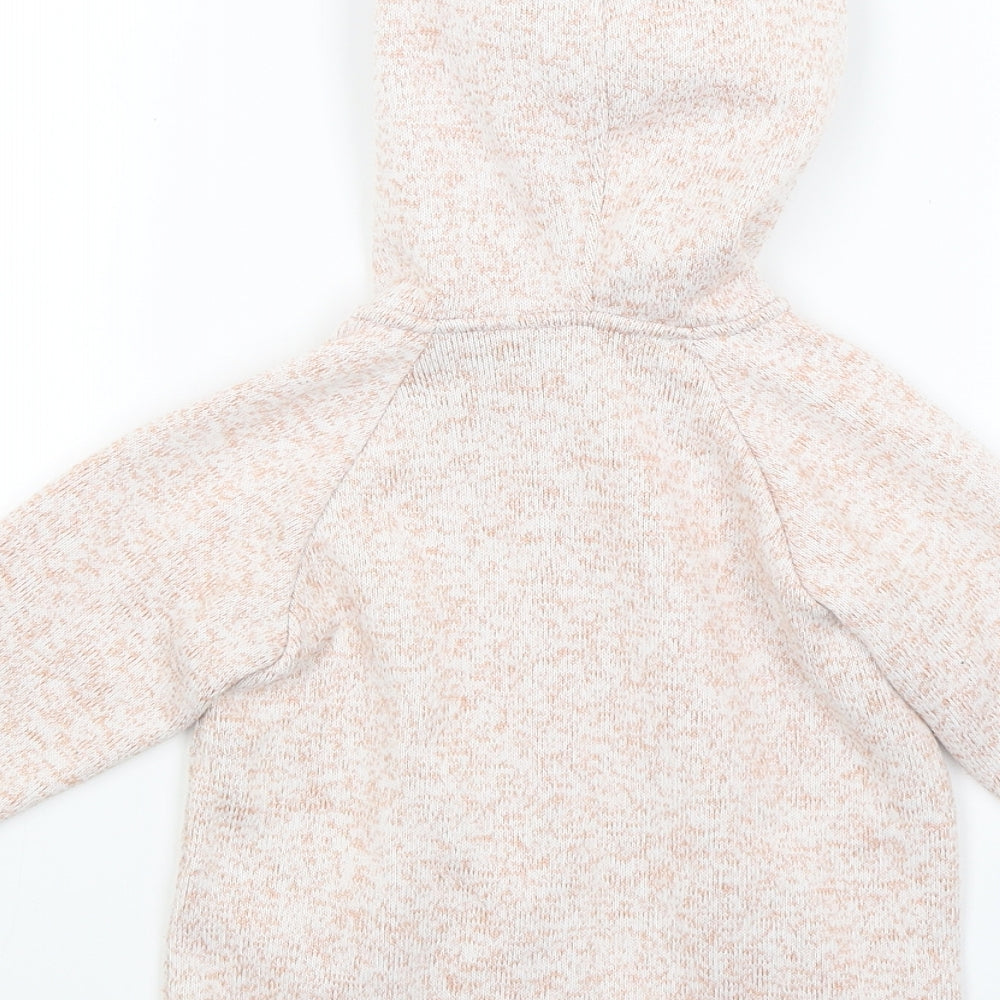 H&M Baby Pink   Full Zip Jumper Size 18-24 Months