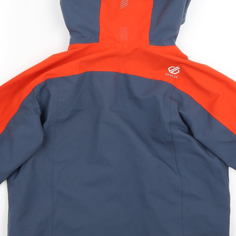 Dare2Be Boys Blue   Rain Coat Coat Size 11-12 Years