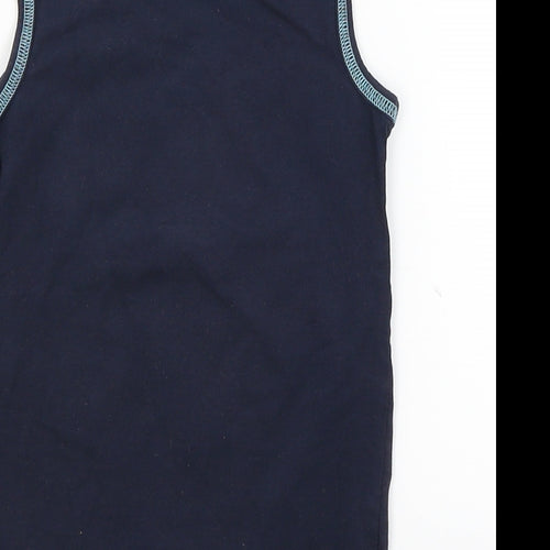 Disney Boys Blue   Basic Tank Size 9-10 Years  - Frozen