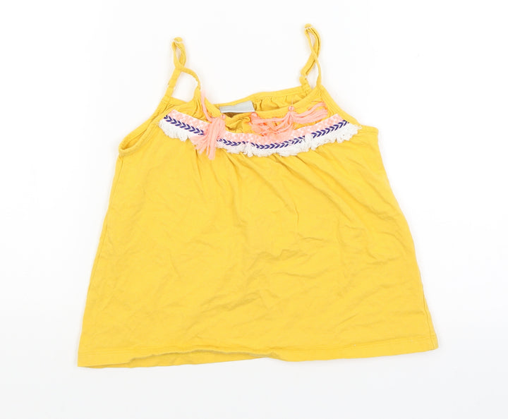 Matalan Girls Yellow Camisole Tank Size 8 Years