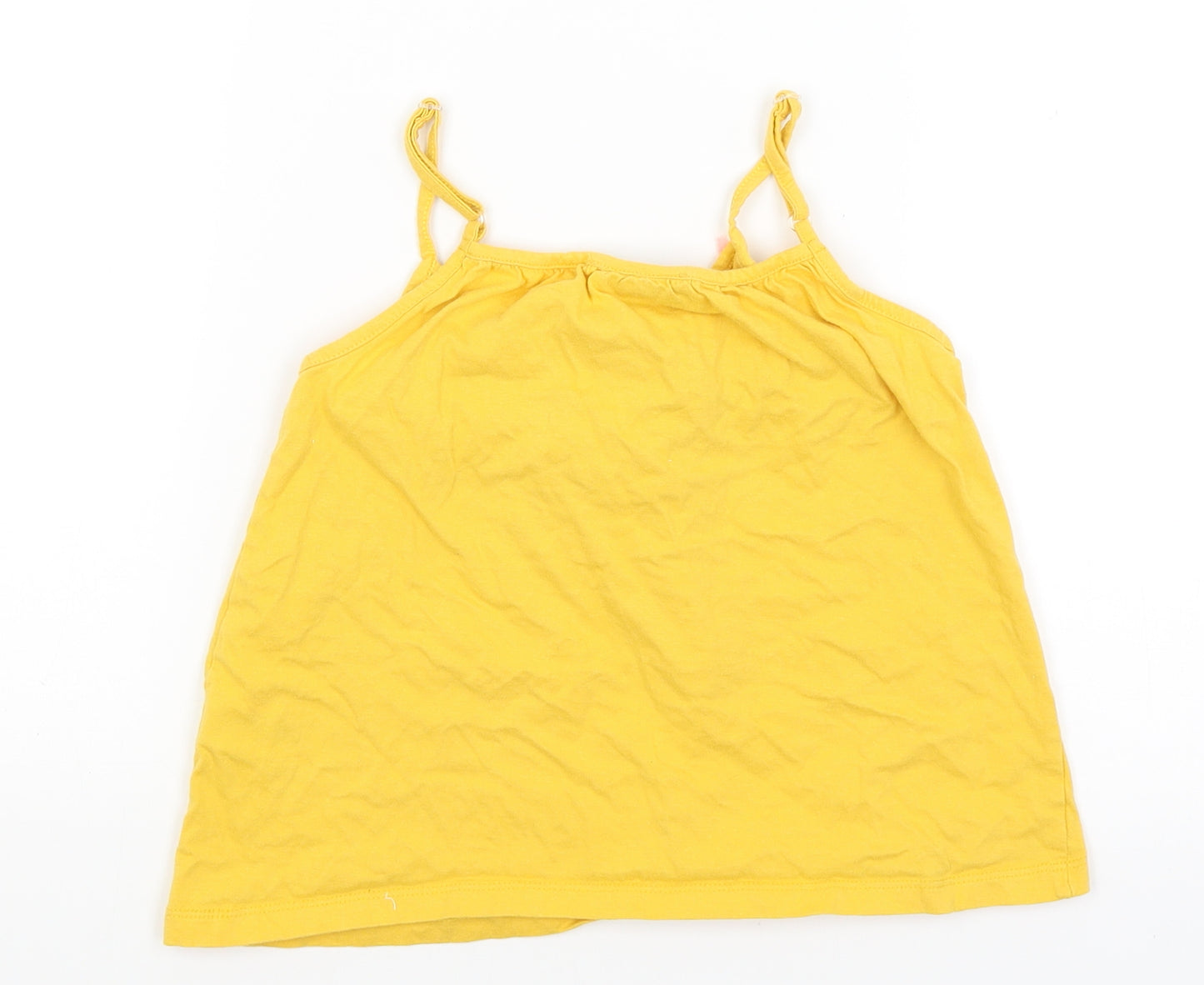 Matalan Girls Yellow   Camisole Tank Size 8 Years